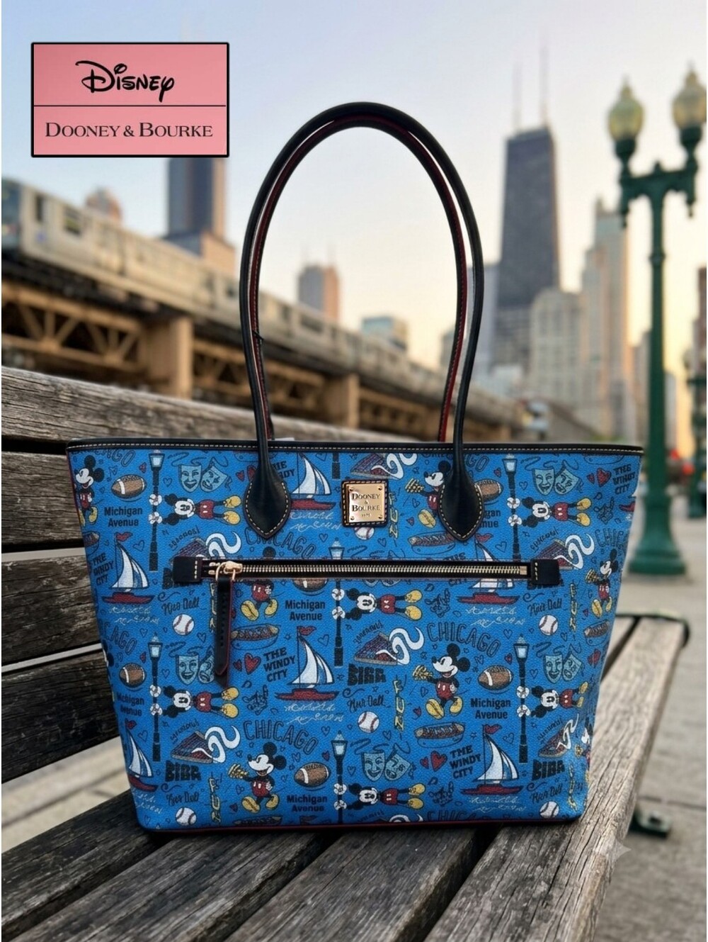 Disney Dooney Mickey Chicago Tote